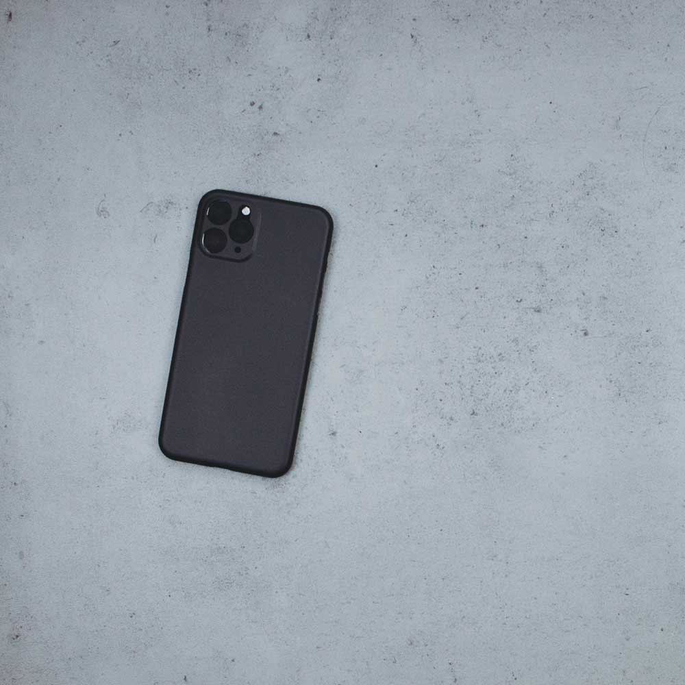 Ultra Thin iPhone 11 Pro Case - Matte Black