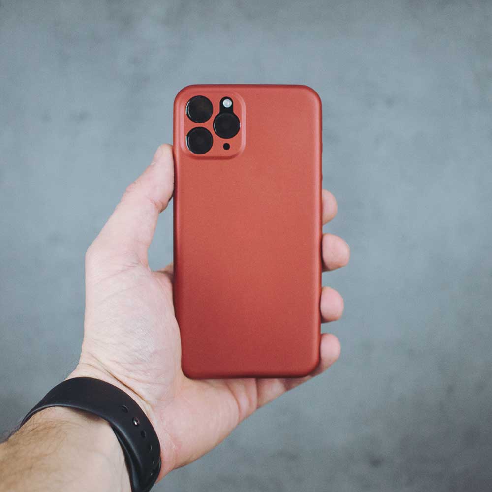 Ultra Thin iPhone 11 Pro Case - Red