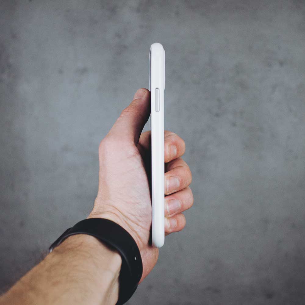 Ultra Thin iPhone 11 Case - Jet White