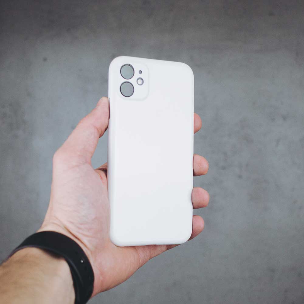 Ultra Thin iPhone 11 Case - Jet White