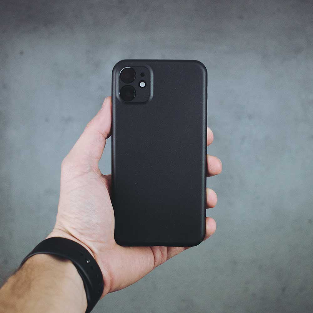 Ultra Thin iPhone 11 Case - Matte Black