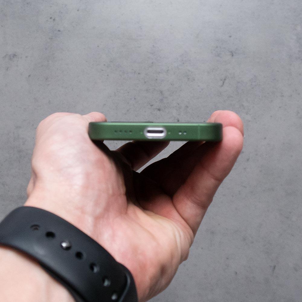 Coque iPhone 13 Mini ultra fine vert