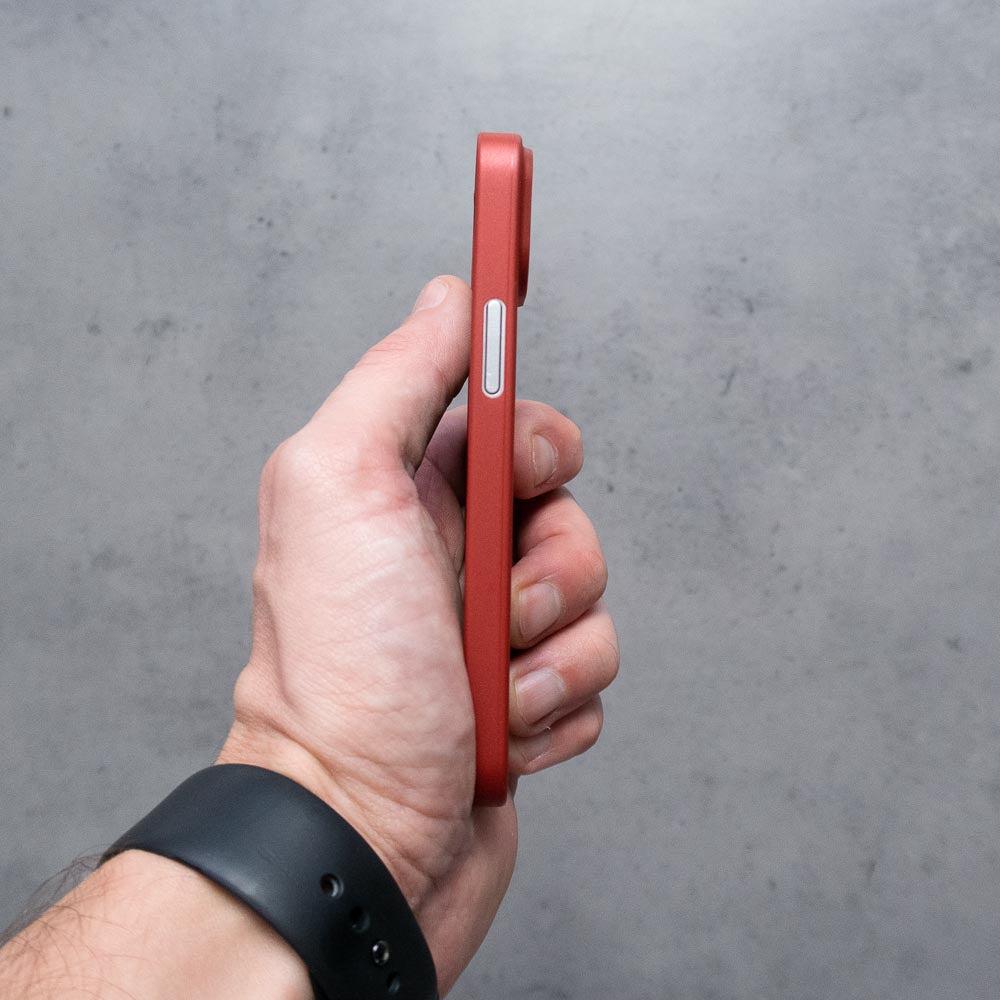 Coque iPhone 13 Mini ultra fine rouge