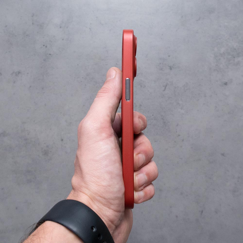 Coque iPhone 13 Pro ultra fine rouge