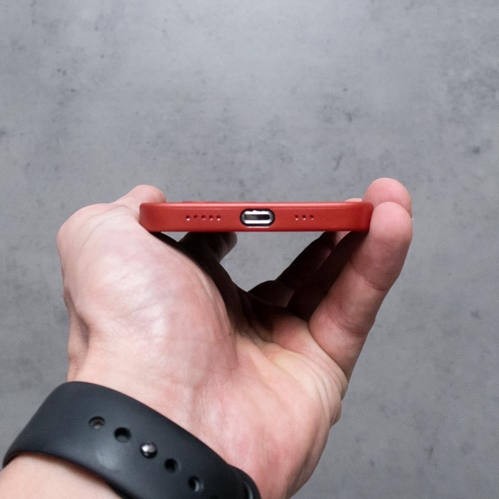 Coque iPhone 13 Pro ultra fine rouge