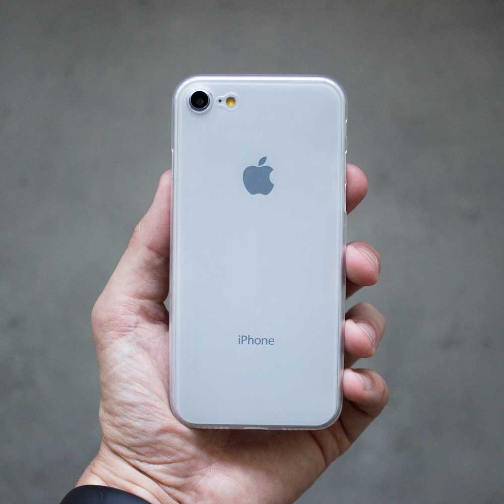 Coque iPhone 7 8 ultra fine transparent