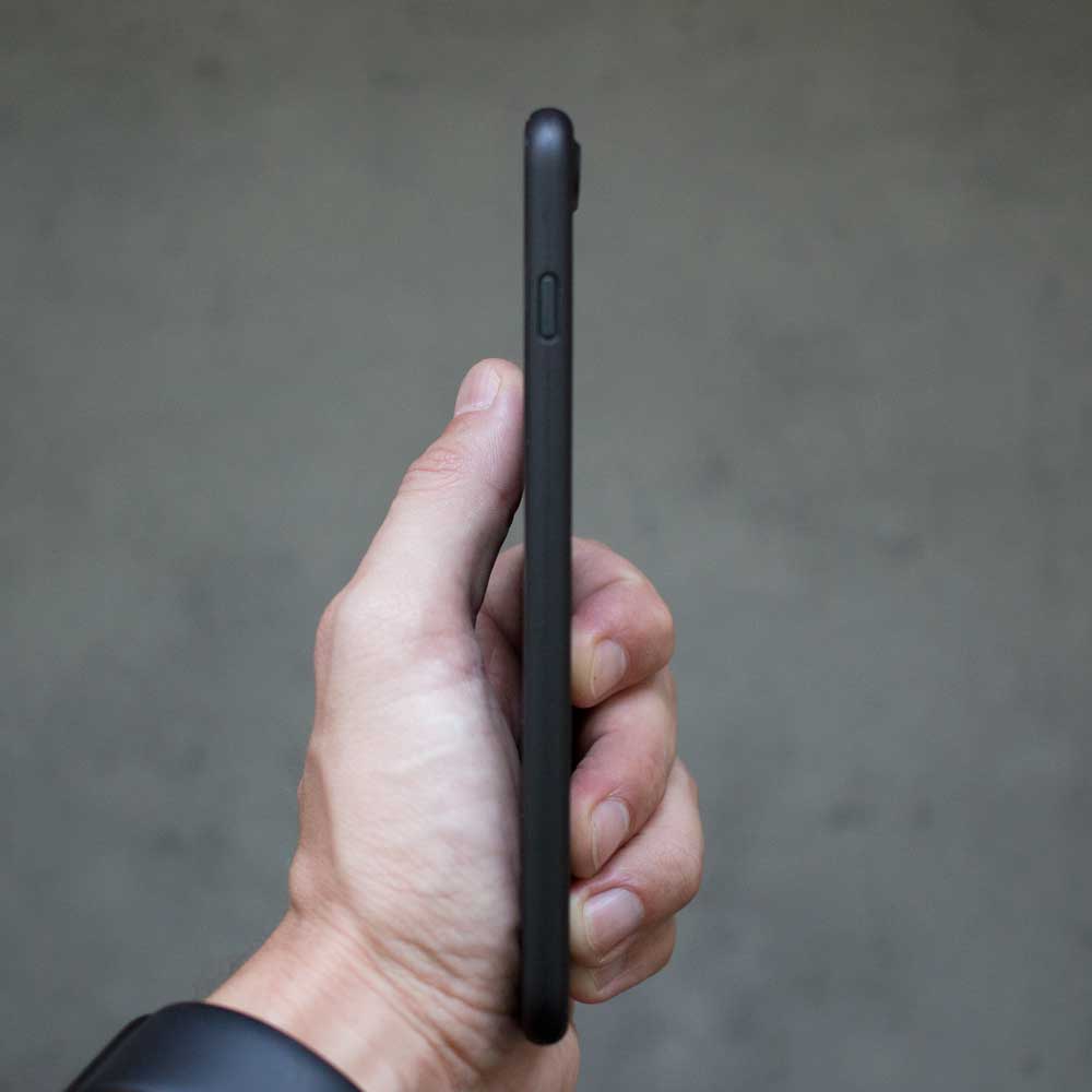 Ultra Thin iPhone 7 Plus Case - Matte Black