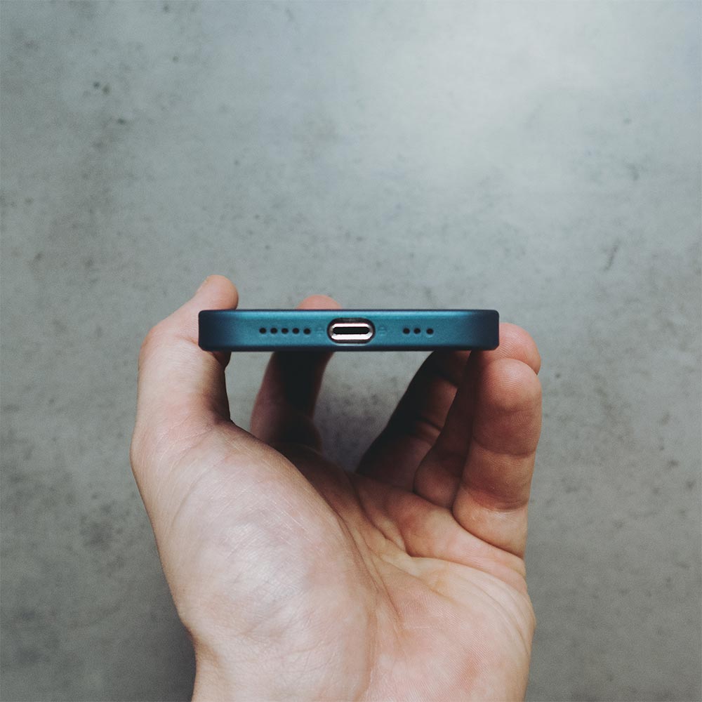 Ultra Thin iPhone 12 Case - Dark Blue