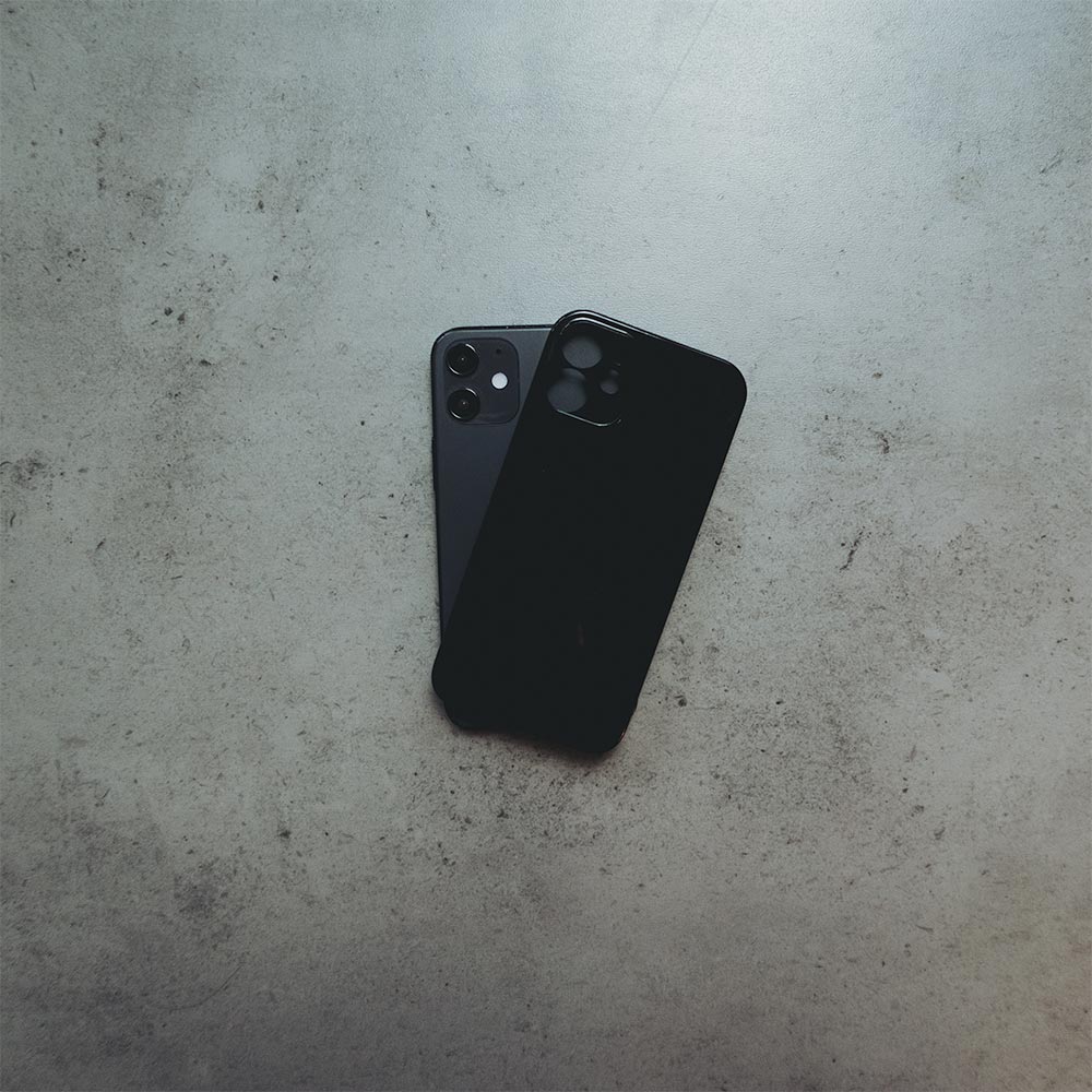 Ultra Thin iPhone 12 Case - Jet Black
