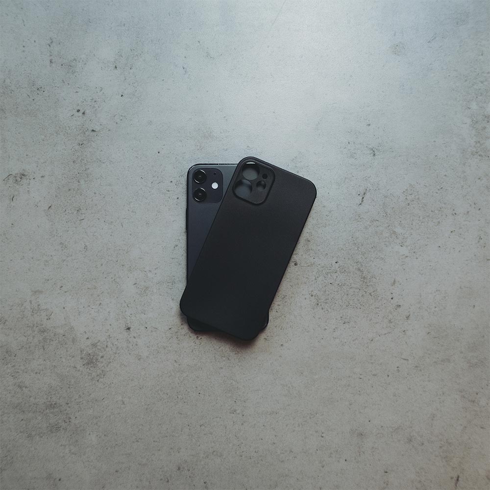 Ultra Thin iPhone 12 Case - Matte Black