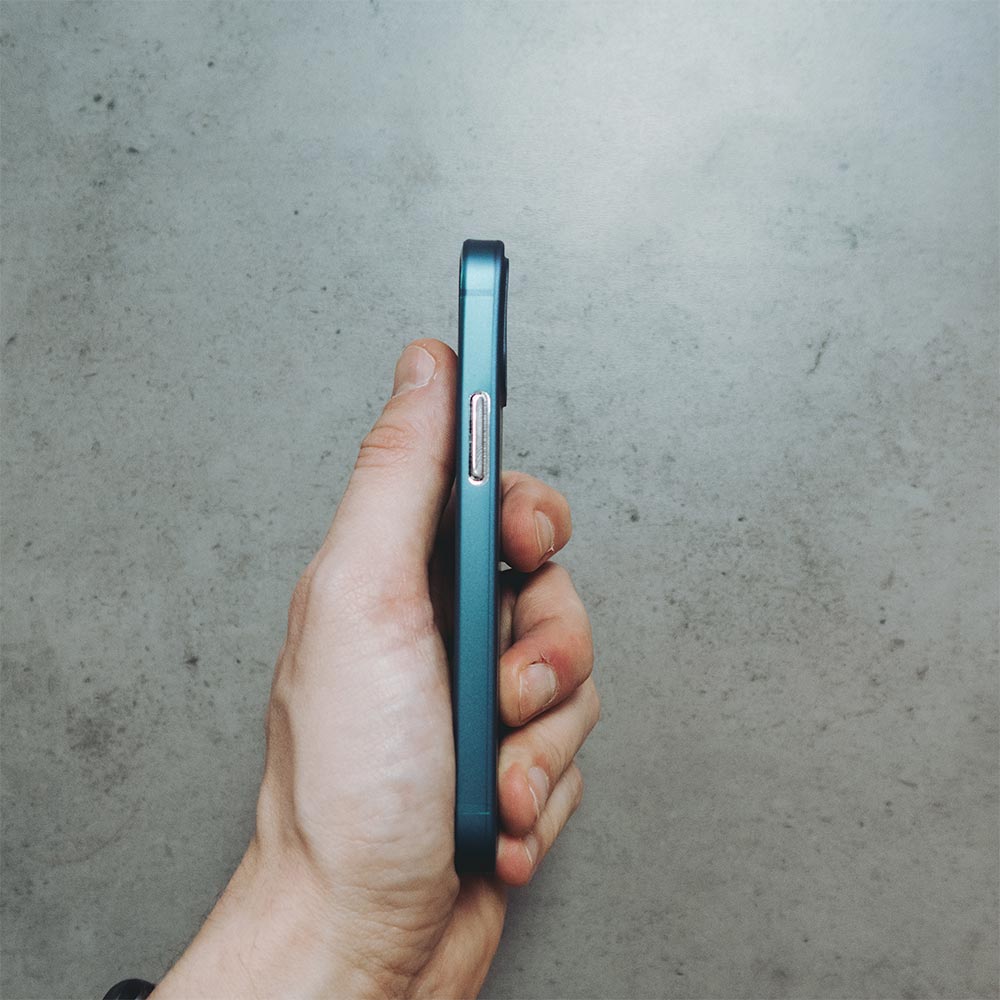 Ultra Thin iPhone 12 Mini Case - Dark Blue