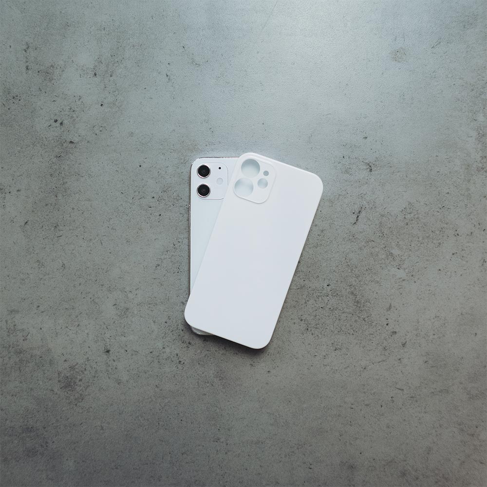 Ultra Thin iPhone 12 Mini Case - Jet White