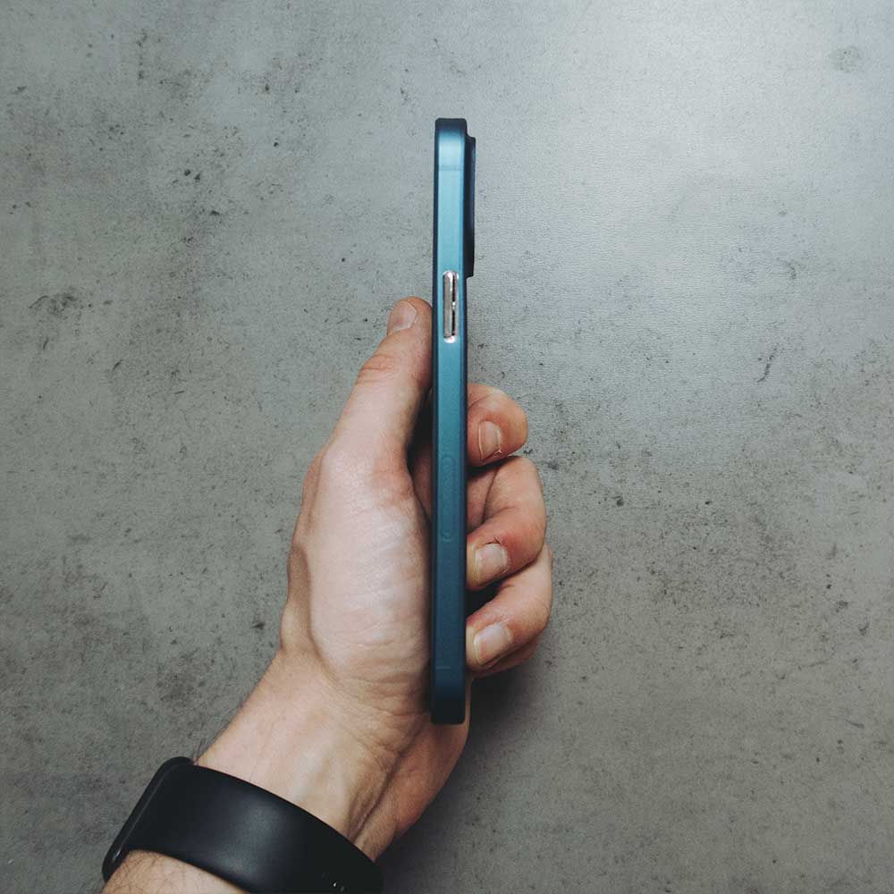 Ultra Thin iPhone 12 Pro Case - Dark Blue