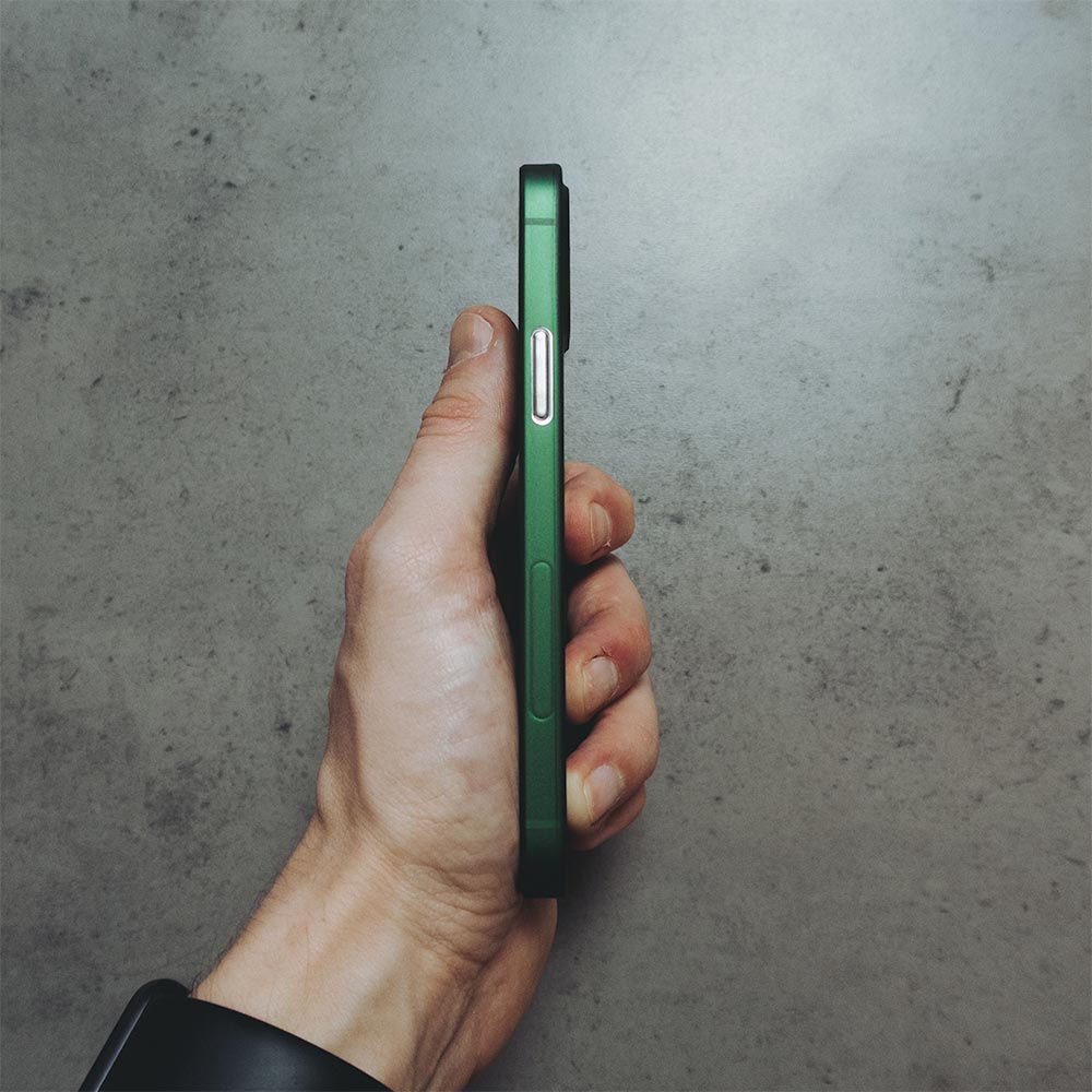 Ultra Thin iPhone 12 Pro Case - Dark Green
