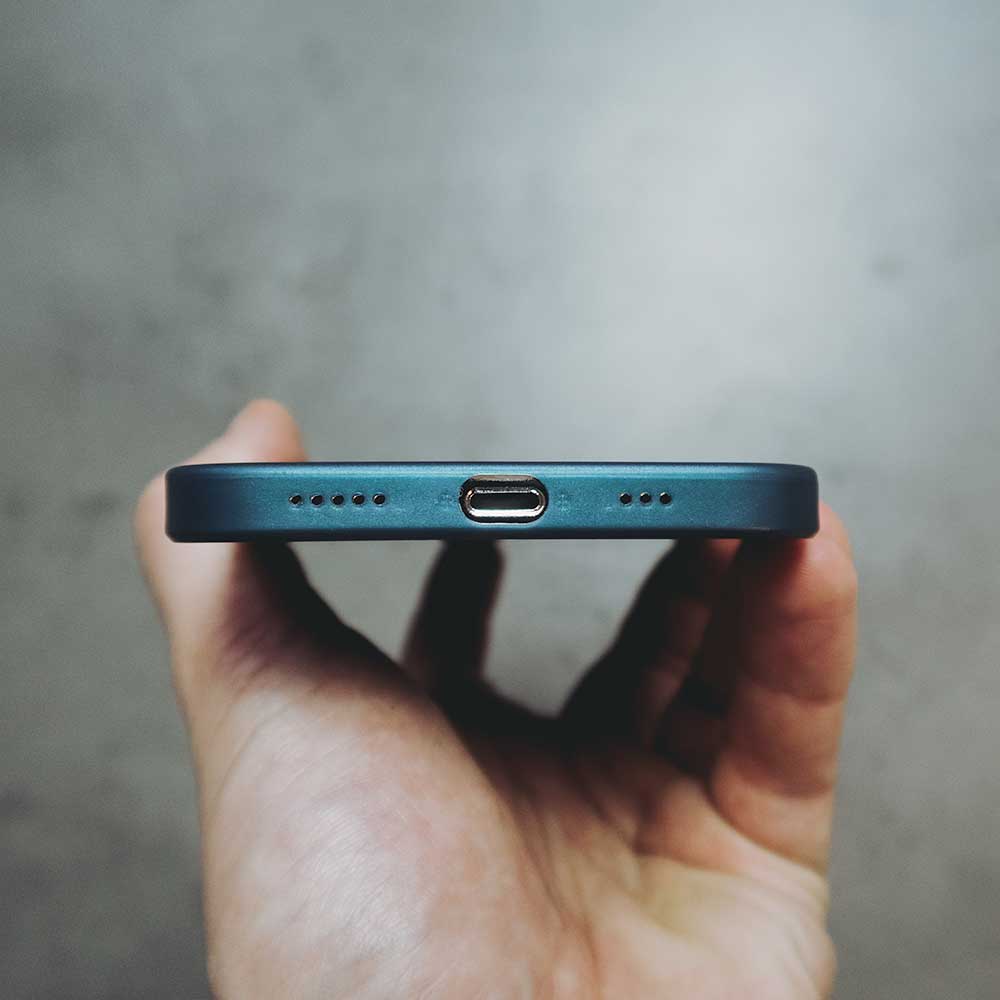 Ultra Thin iPhone 12 Pro Case - Dark Blue