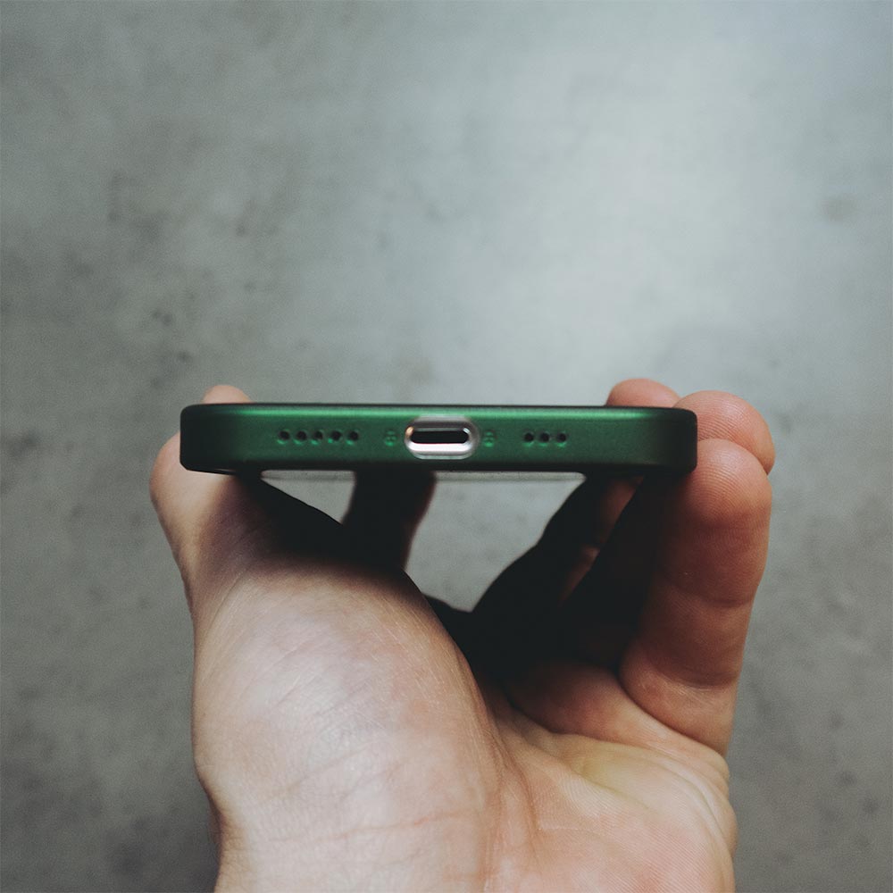 Ultra Thin iPhone 12 Pro Case - Dark Green