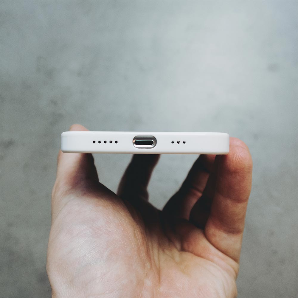 Ultra Thin iPhone 12 Pro Case - Jet White