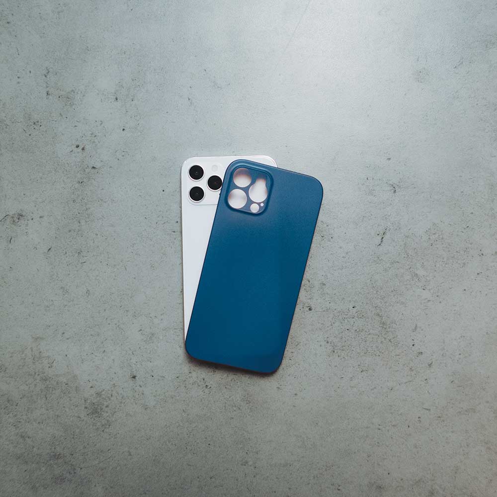 Ultra Thin iPhone 12 Pro Case - Dark Blue