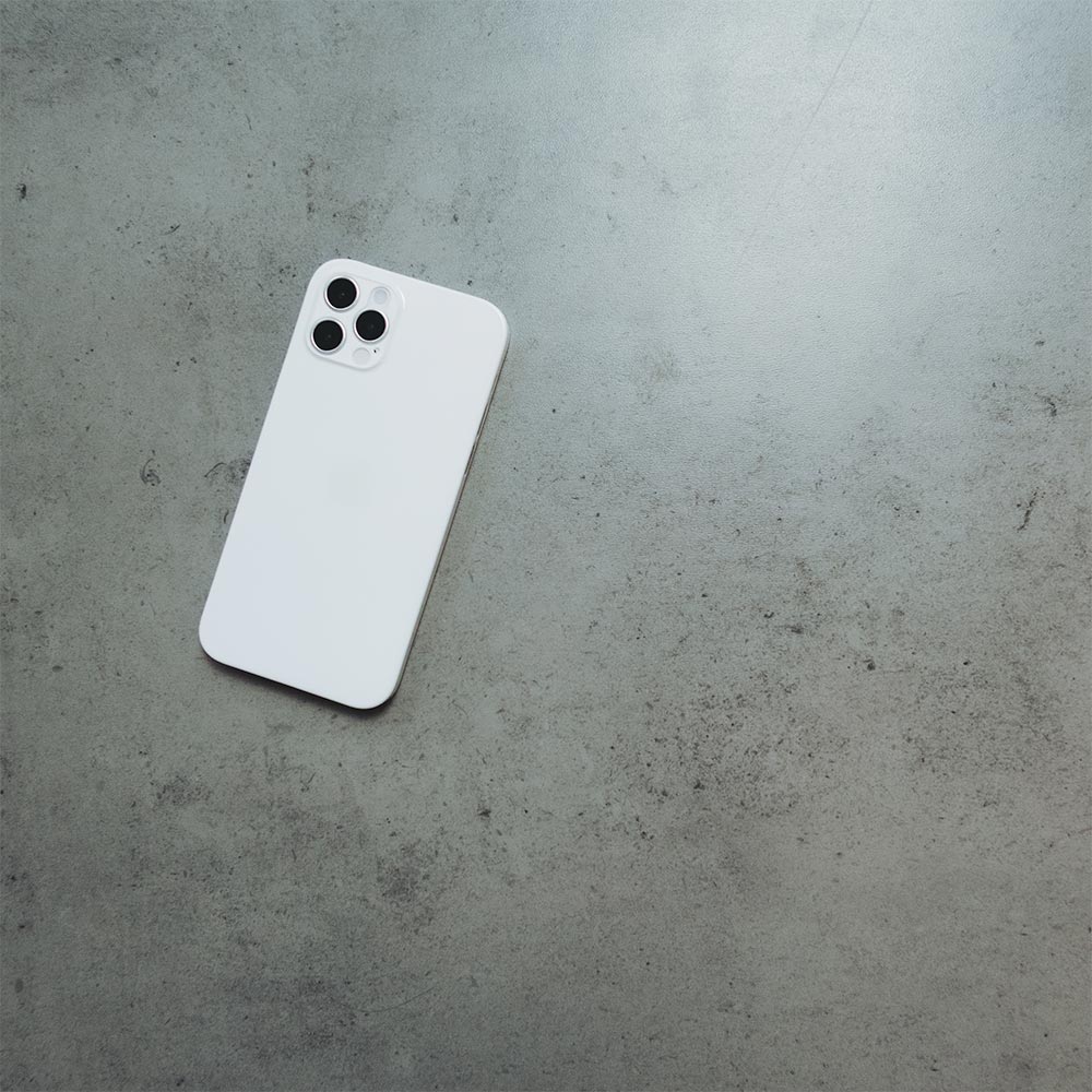 Ultra Thin iPhone 12 Pro Case - Jet White