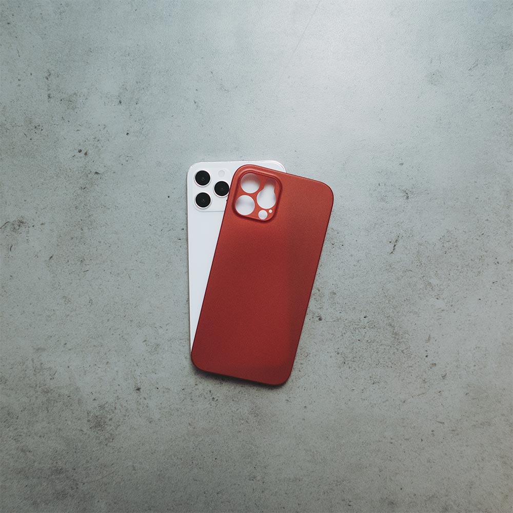 Ultra Thin iPhone 12 Pro Case - Red