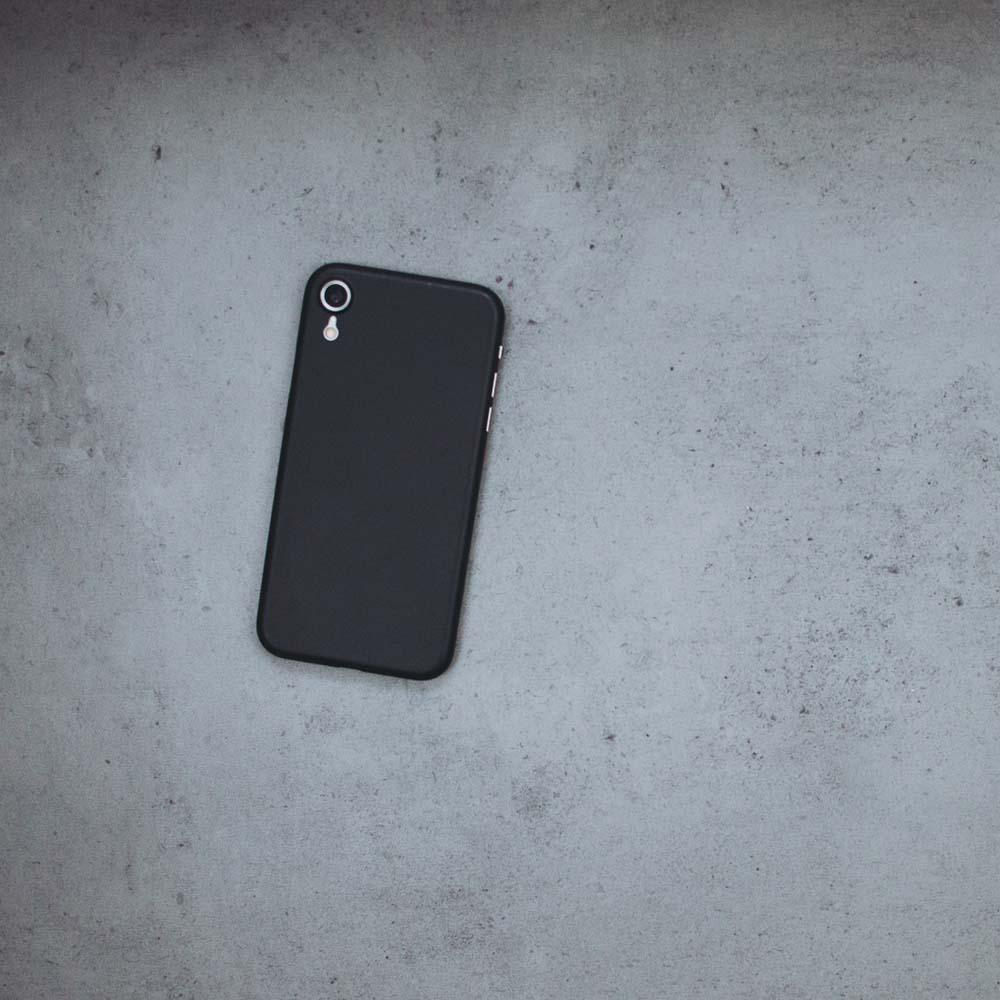 Ultra Thin iPhone XR Case - Matte Black