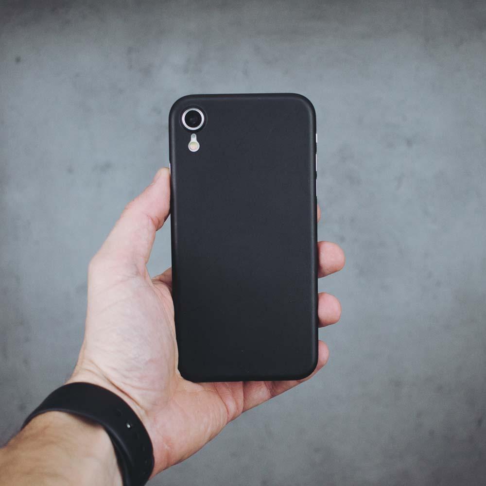 Ultra Thin iPhone XR Case - Matte Black