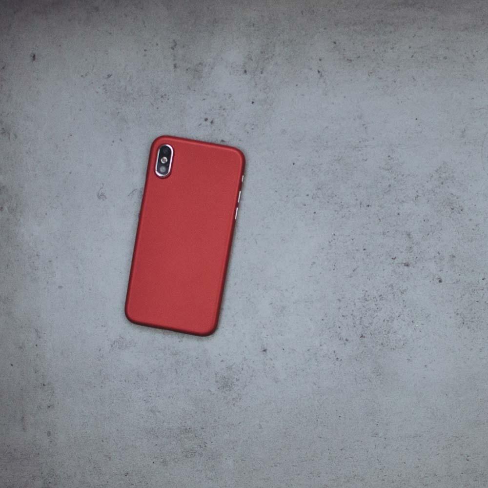 Ultra Thin iPhone X Case - Red