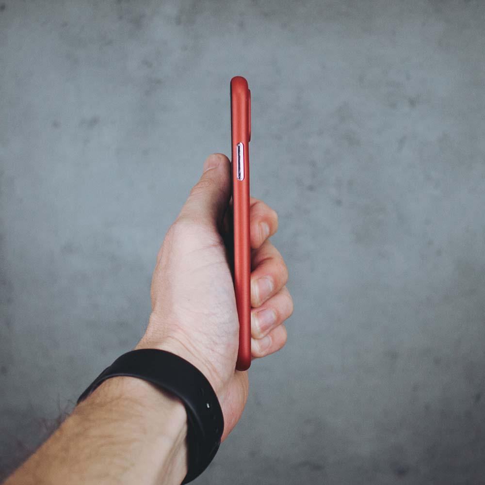 Ultra Thin iPhone X Case - Red