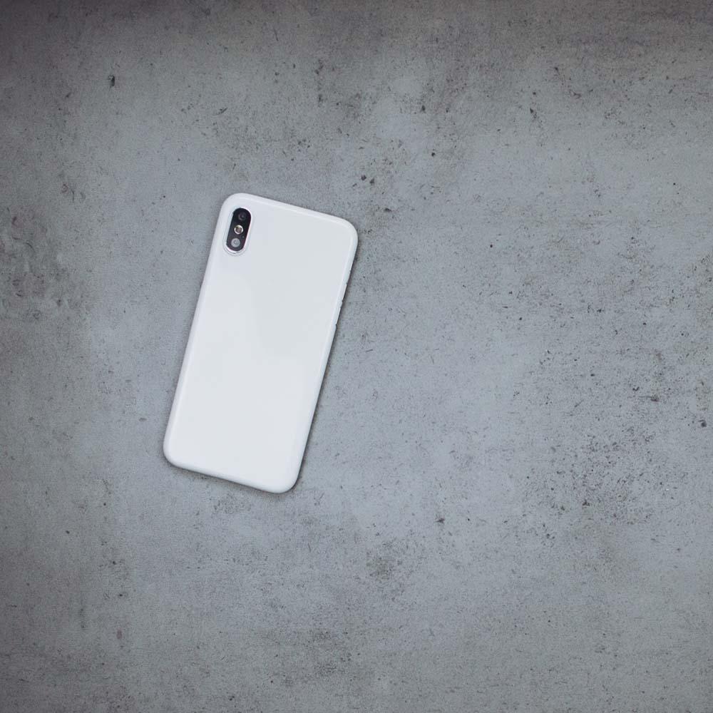 Ultra Thin iPhone X Case - Jet White