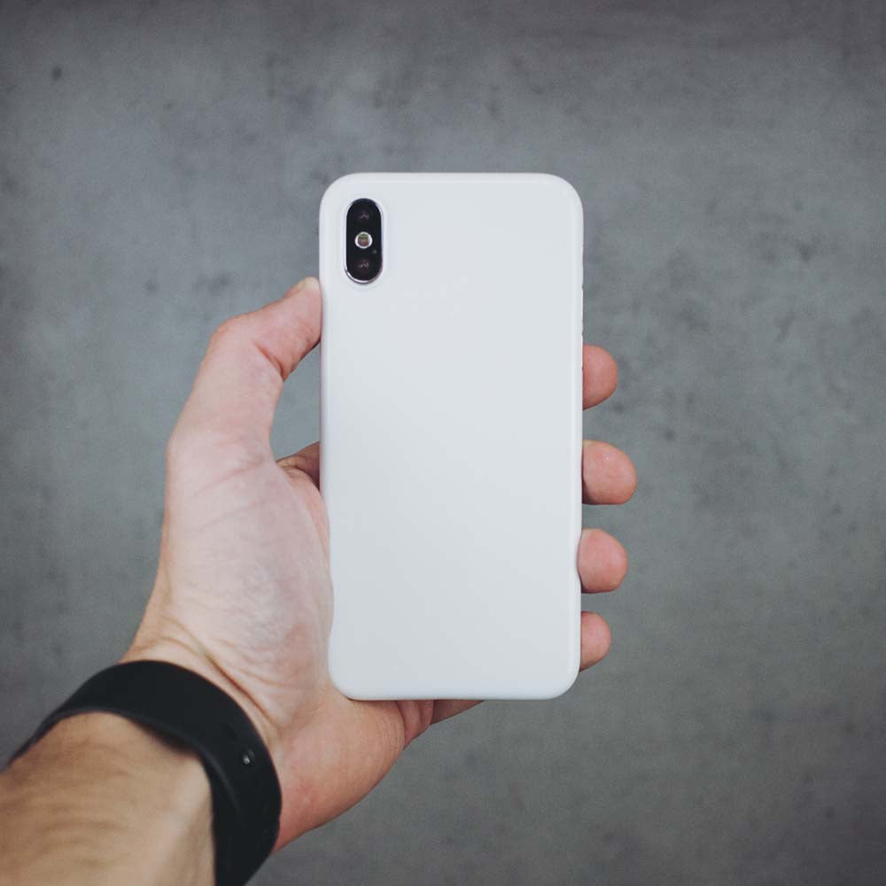 Ultra Thin iPhone XS Case - Jet White