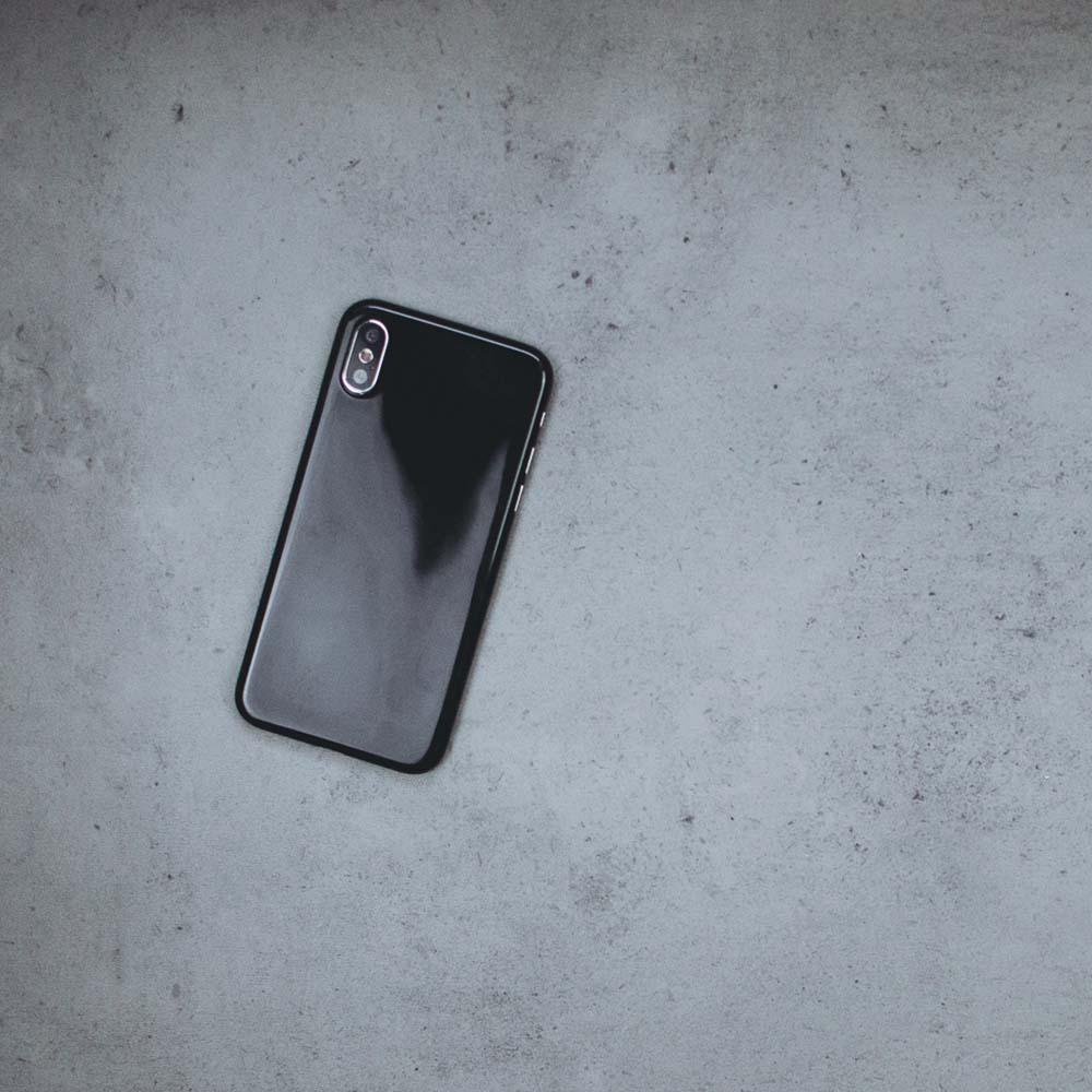 Ultra Thin iPhone X Case - Jet Black