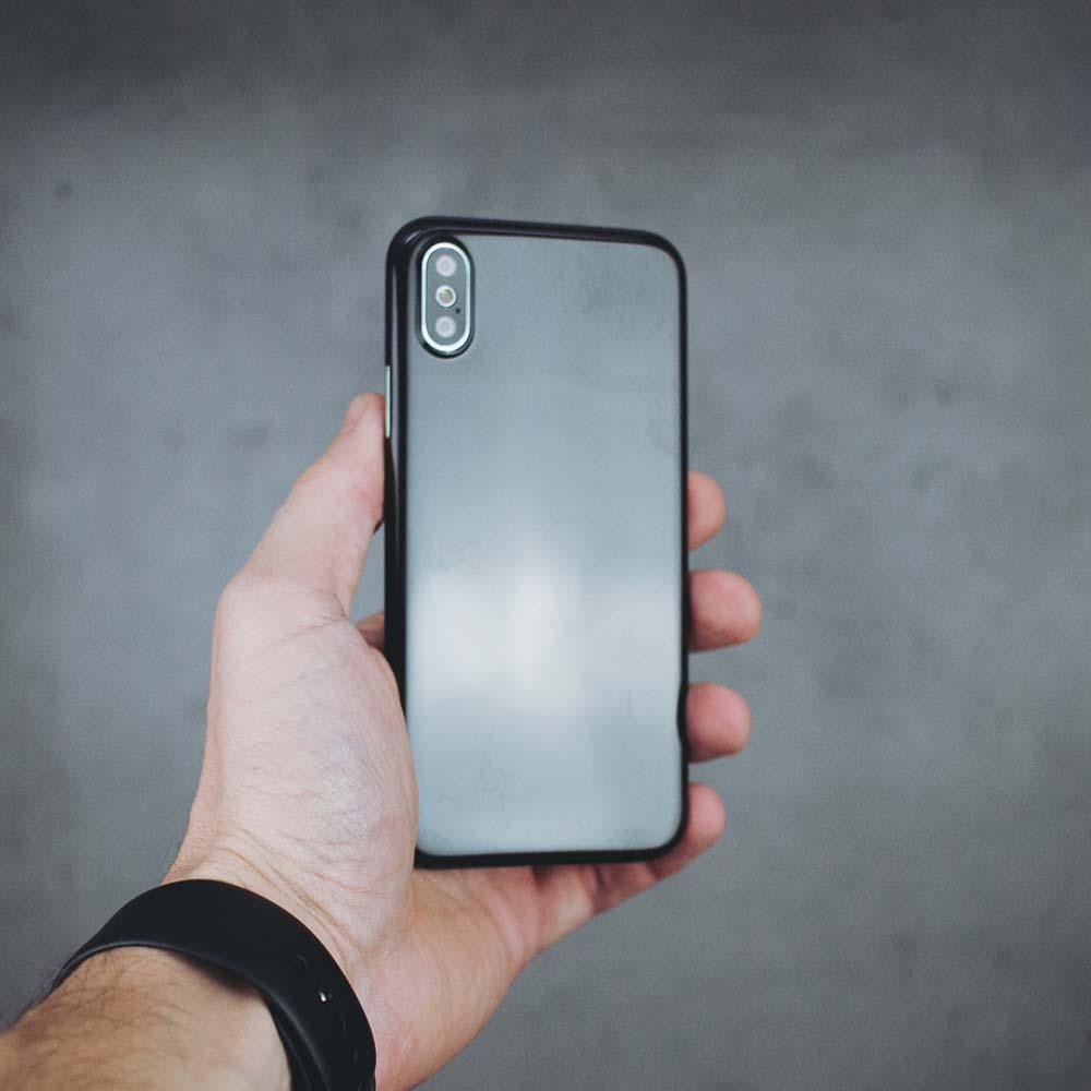 Ultra Thin iPhone X Case - Jet Black