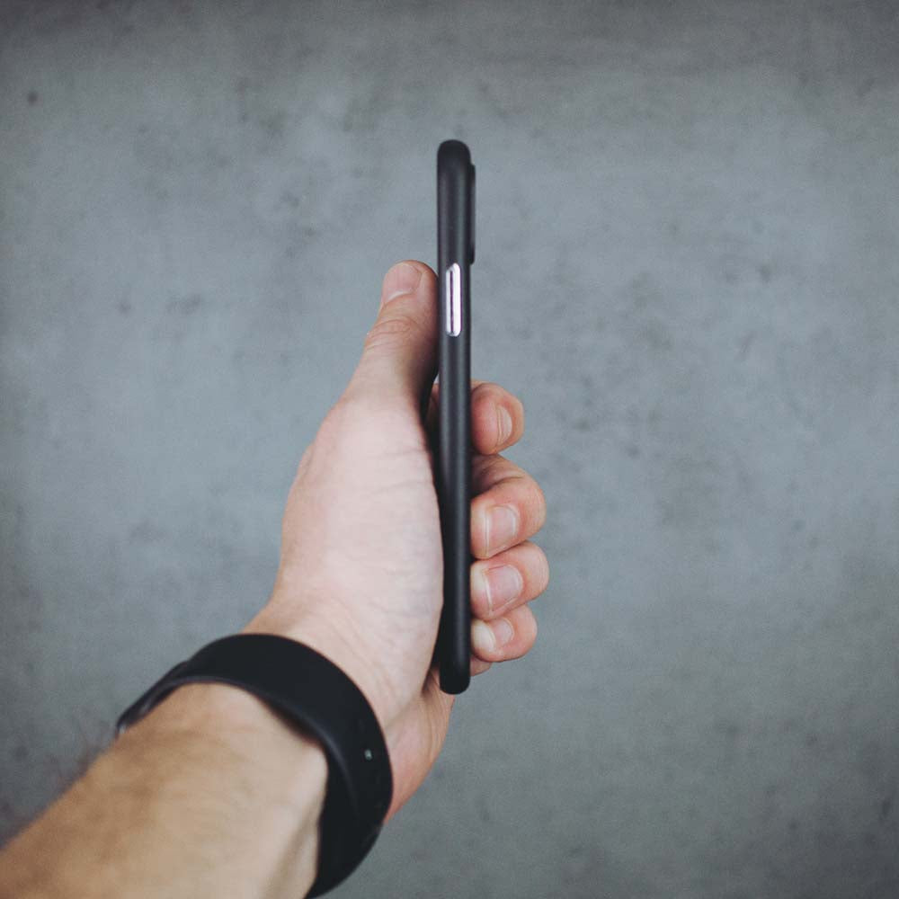 Ultra Thin iPhone XS Case - Matte Black